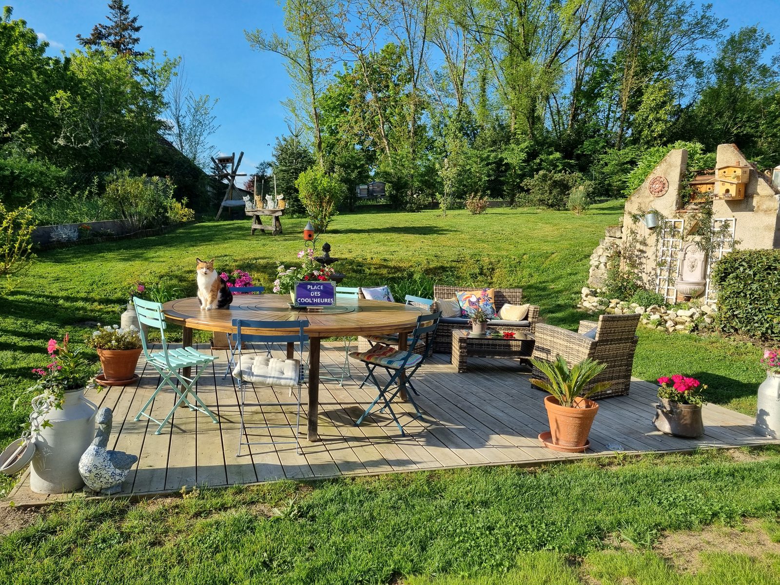 Terrasse conviviale